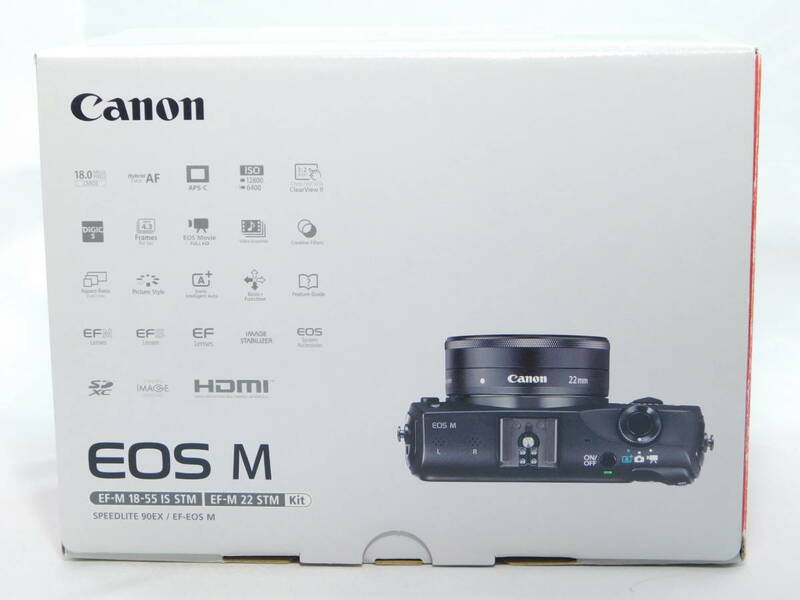 ☆元箱のみ（本体なし） Canon EOS M ダブルレンズキット キヤノン