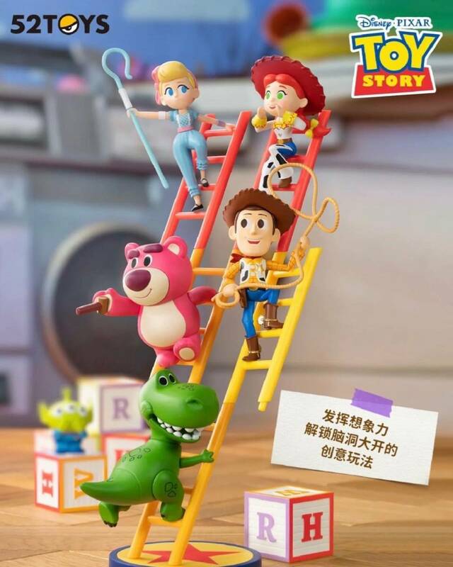 52TOY 海外限定　ディズニー　トイストーリー TOY STORY 階段登り　6個入りアソートボックス