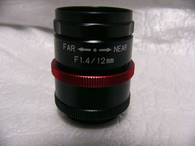 ★ Keyence CA-LH12P 耐振レンズ 12mm/F1.4 Cマウント 高解像度低歪み 訳有