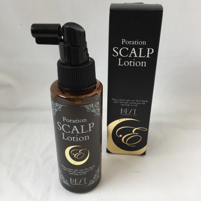 未使用【中古】ビエスト化粧品 ポレーション スカルプローション 100ml 頭皮用美容液 [jggZ]