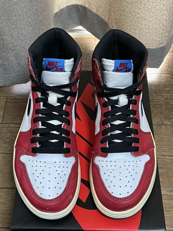 ナイキ エア ジョーダン 1 OG オリジン ストーリー US9 27cm Spiderman Nike Air Jordan 1 Retro High Og Origin Story Chicago 555088-602