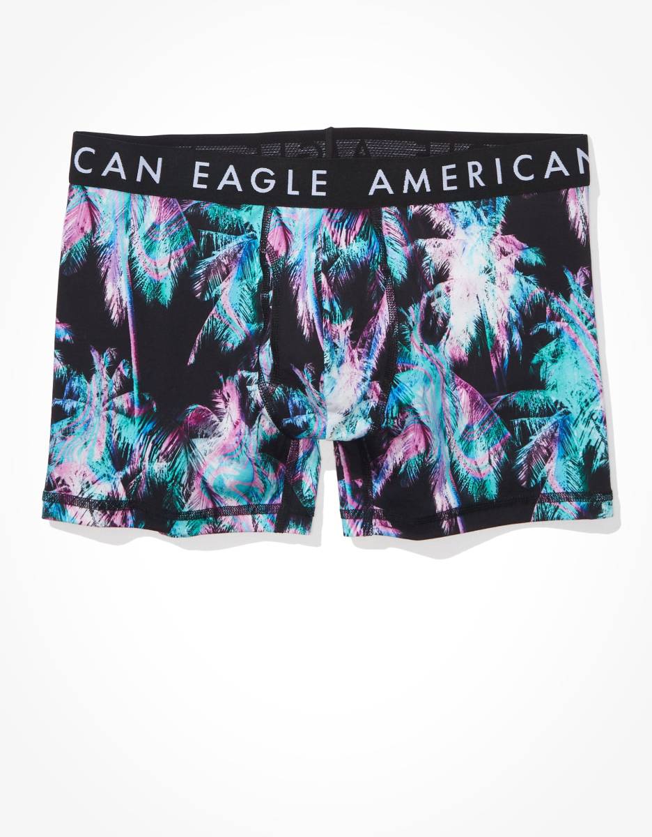 * ラスト * AE アメリカンイーグル ボクサーブリーフ トランクス AEO Palms 4.5" Classic Boxer Brief M / Blue *