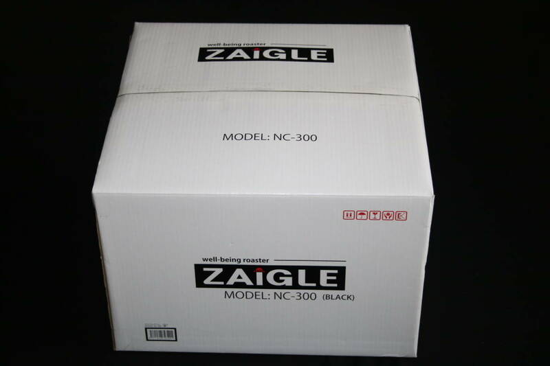 新品未開封●ZAIGLE/ザイグル 赤外線サークルロースター ブラック ホットプレート NC-300