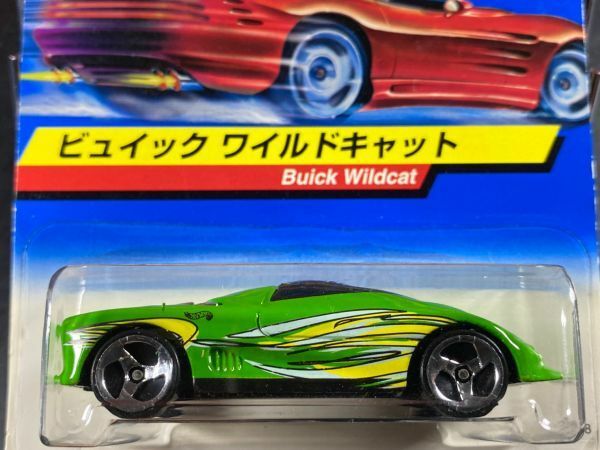 ホットウィール HOTWHEELS BUICK WILDCAT ビュイック ワイルドキャット JAPAN CARD　カードシール跡