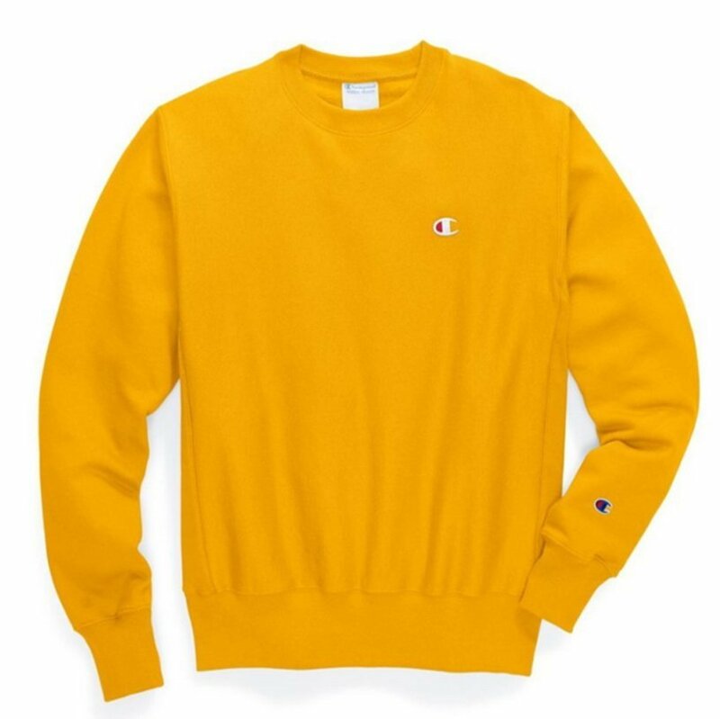 即決！チャンピオン Champion リバースウィーブ スウェット CREW ビックサイズ GF70 US規格 GOLD XXL