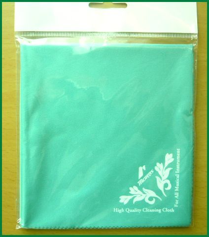 Morris Instrument Cloth 楽器用クロス グリーン色　1枚
