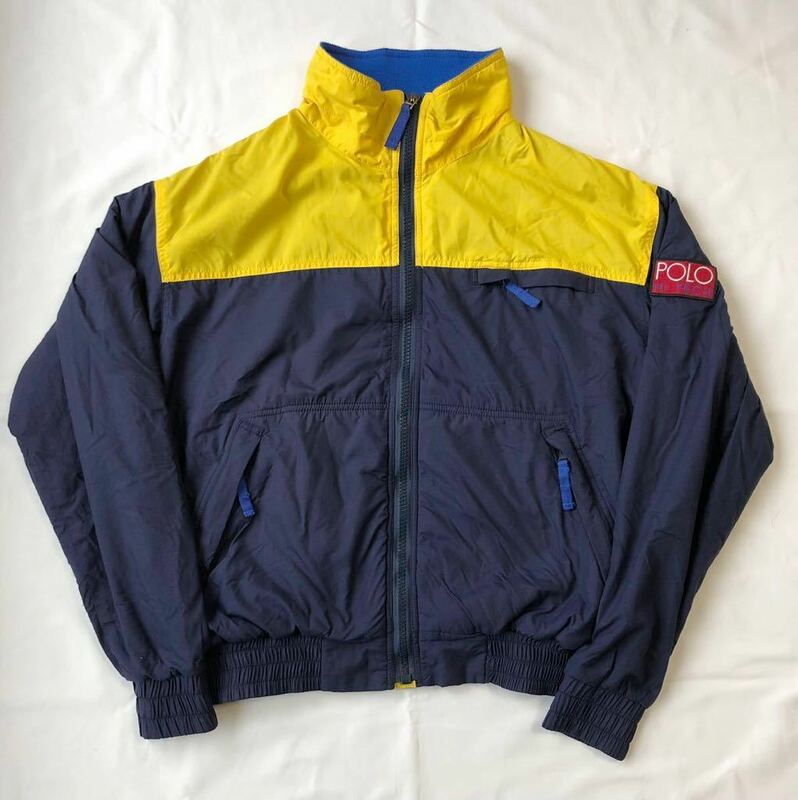 90s POLO by Ralph Lauren POLO HI TECH freeze jacket ポロバイラルフローレン フリース ポロテック lolife ジャケット Y2K オリジナル