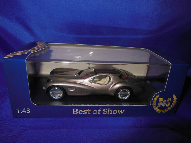 1/43　入手困難　BEST OF SHOW　クライスラー　アトランティック　コンセプト　1995年　ライトゴールド　Chrysler Atlantic Concept