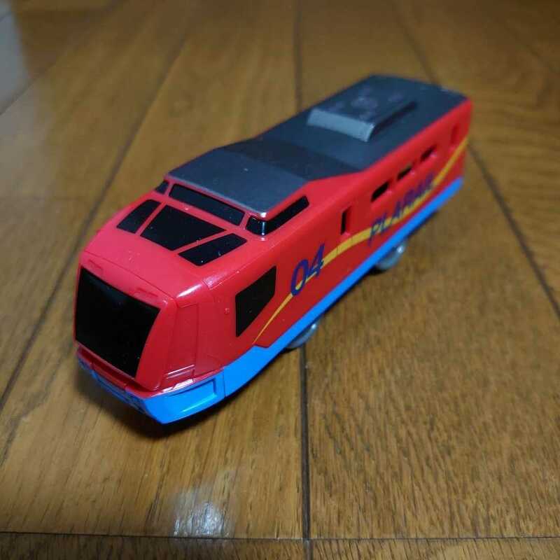 【中古品】 タカラトミー プラレール プラレール博限定 赤色 04 後尾車 ①