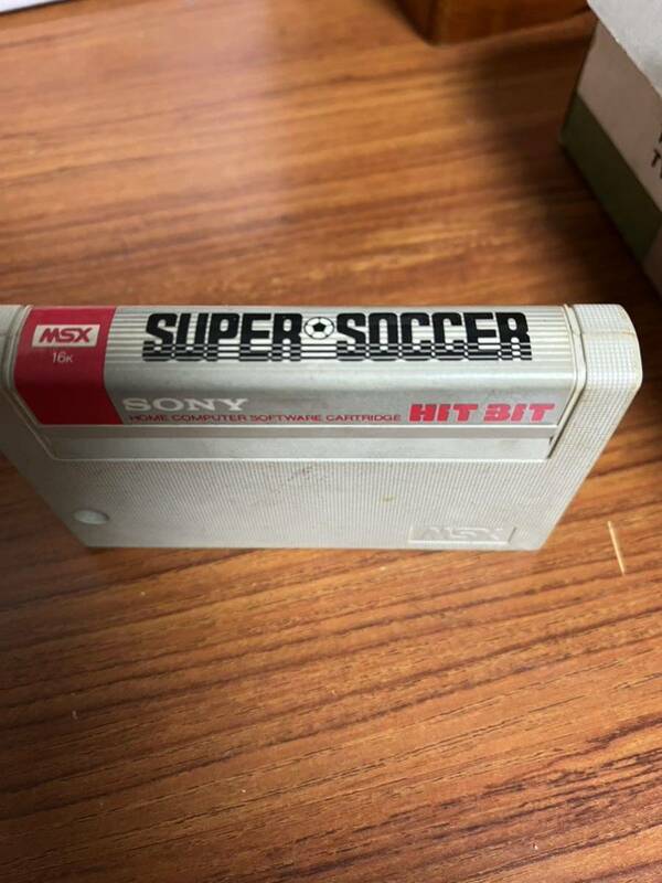 SONY MSX　super soccer スーパーサッカー　ワールドカップ　マイクロソフト