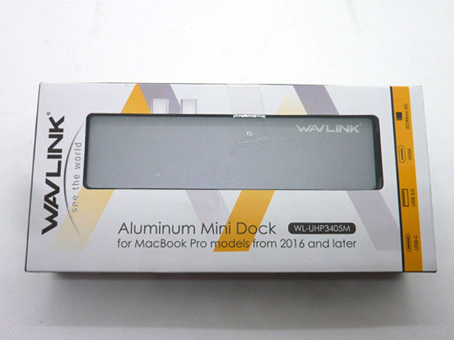 新品未開封 WAVLINKアルミニウム　ミニ　ドック USB C Hub 6in1 スペースグレイ WL-UHP3405M