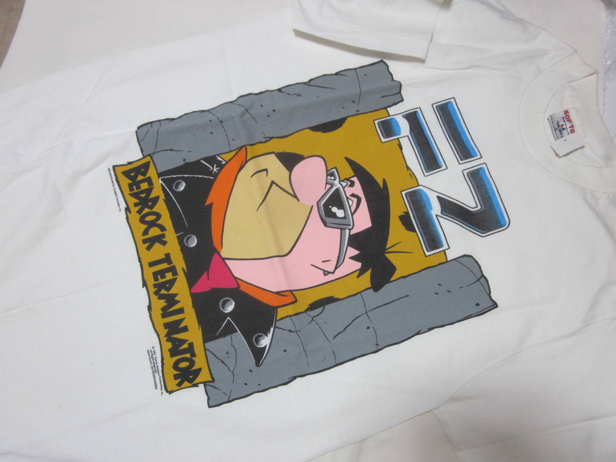 ■【SOFTee】■【Tシャツ】■【USA製】■【サイズ　L】■【未使用◎】■【送料２3０円】■【ハンナ・バーベラプロダクションマンガ絵】■