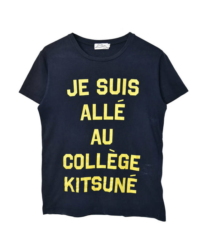 Maison KITSUNE メゾン キツネ グラフィック ロゴ 半袖Tシャツ 23988 - 528 50