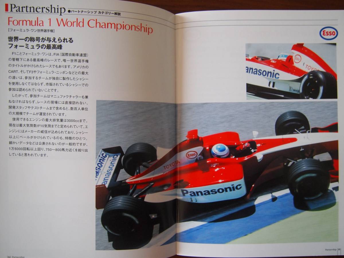 TOYOTA Mobil Motorsports Partnership 広報誌 トヨタ スープラ モービル モータースポーツ 2001年
