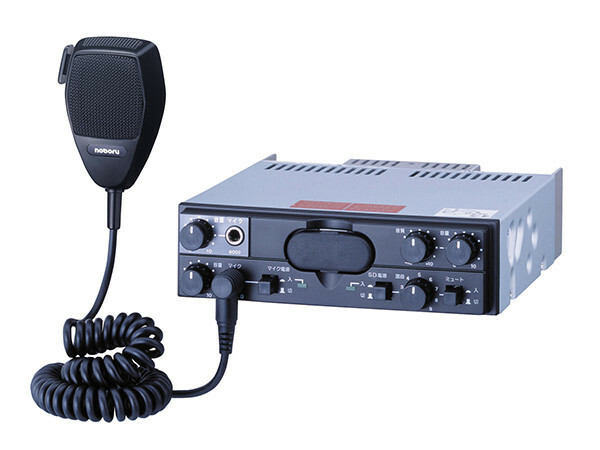拡声器 ノボル電機 40W MP3プレーヤー付き車載アンプ YD-341B