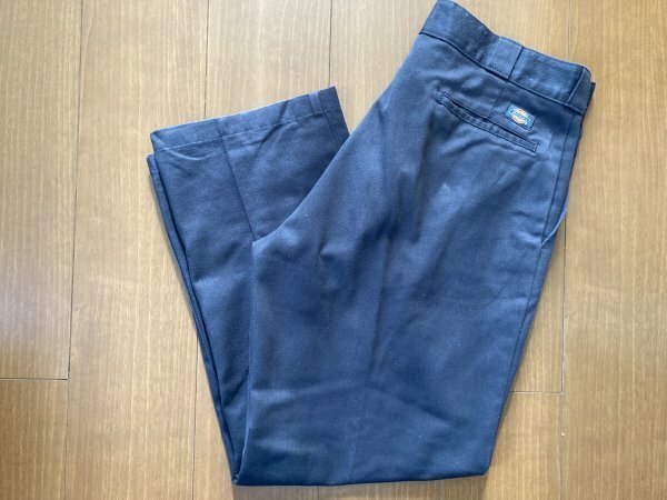 ブラック カラー ビッグサイズ！３４×２８★貴重！2000年 初頭頃 ネオ・ビンテージ 名品 874 Dickies デッキーズ パンツ ELSALVADOR製