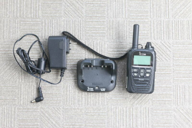 【通電OK】ICOM アイコム IP無線機 IP500H 業務無線 ブラック 一式セット 4G LTE