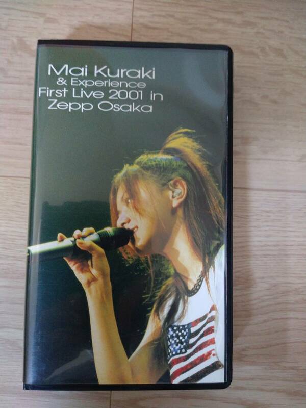 ビデオテープ★倉木麻衣/Mai Kuraki ＆ Experience First Live2001 in Zepp Osaka
