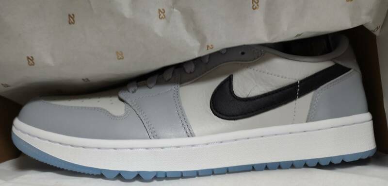 新品 国内正規品　28.5cm Nike Air Jordan 1 Low Golf DD9315-002 Wolf Grey エアジョーダン1 ロー ウルフ グレー ゴルフシューズ　us10.5