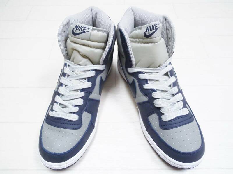 デッドストック 2003製 NIKE ナイキ ターミネーター ジョージタウン TERMINATOR HI GEORGE TOWN 307147-041 US10.5 28.5cm グレー ネイビー