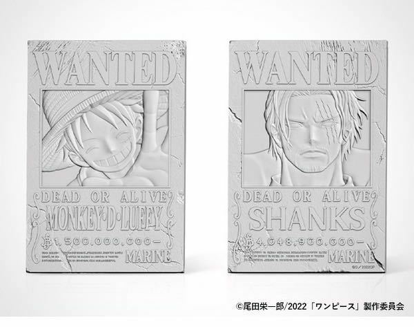 【新品未開封】ワンピース　ウォンテッドスレート　100枚限定　伊勢丹　wanted slete ONEPIECE FILM RED ルフィ シャンクス 石板