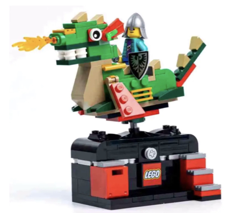 即決　新品　レゴ LEGO ブロックトーバー ドラゴンの冒険 アドベンチャーセット 第4弾 ノベルティ 未開封新品