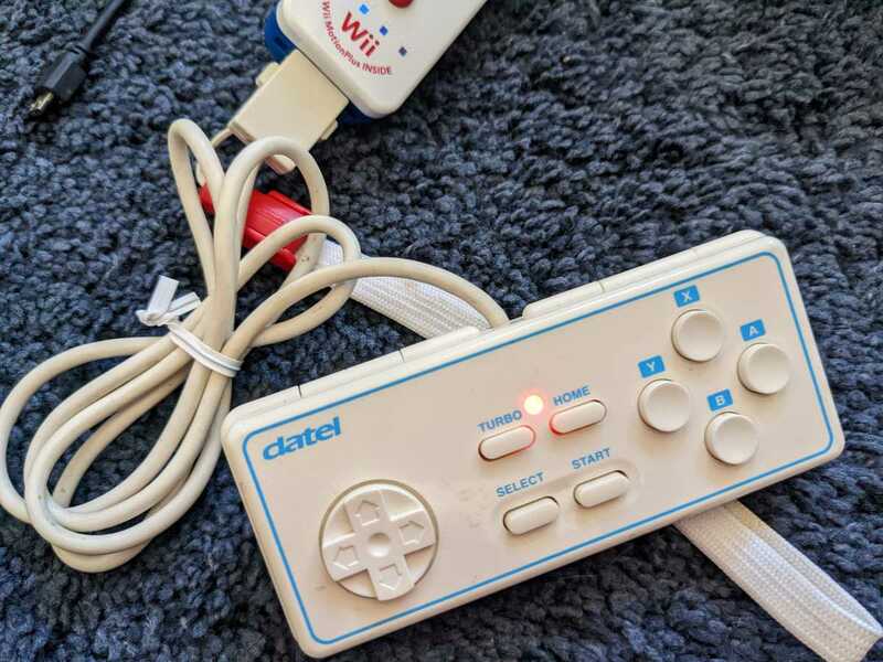 【希少】レトコン Will / Wii U 用　連射　クラシックコントローラー 