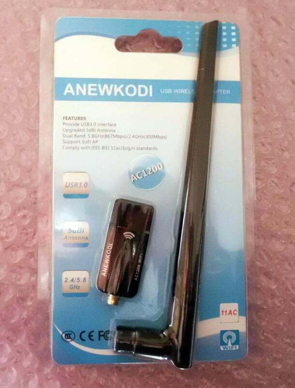 ANEWKODI AC1200 USB接続無線LAN子機 Wi-Fi子機