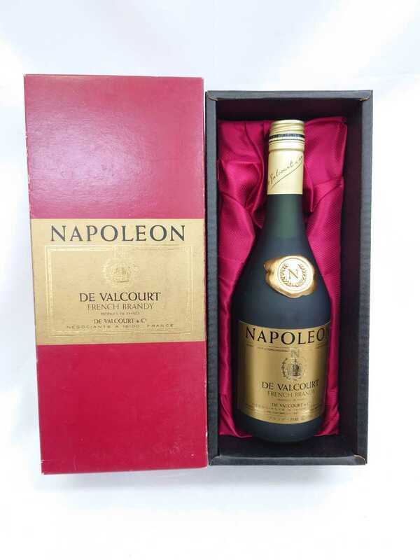 未開栓 ブランデー NAPOLEON DE VALCOURT デ ヴァルコート ナポレオン 40% 700ml 古酒 Gh11★5