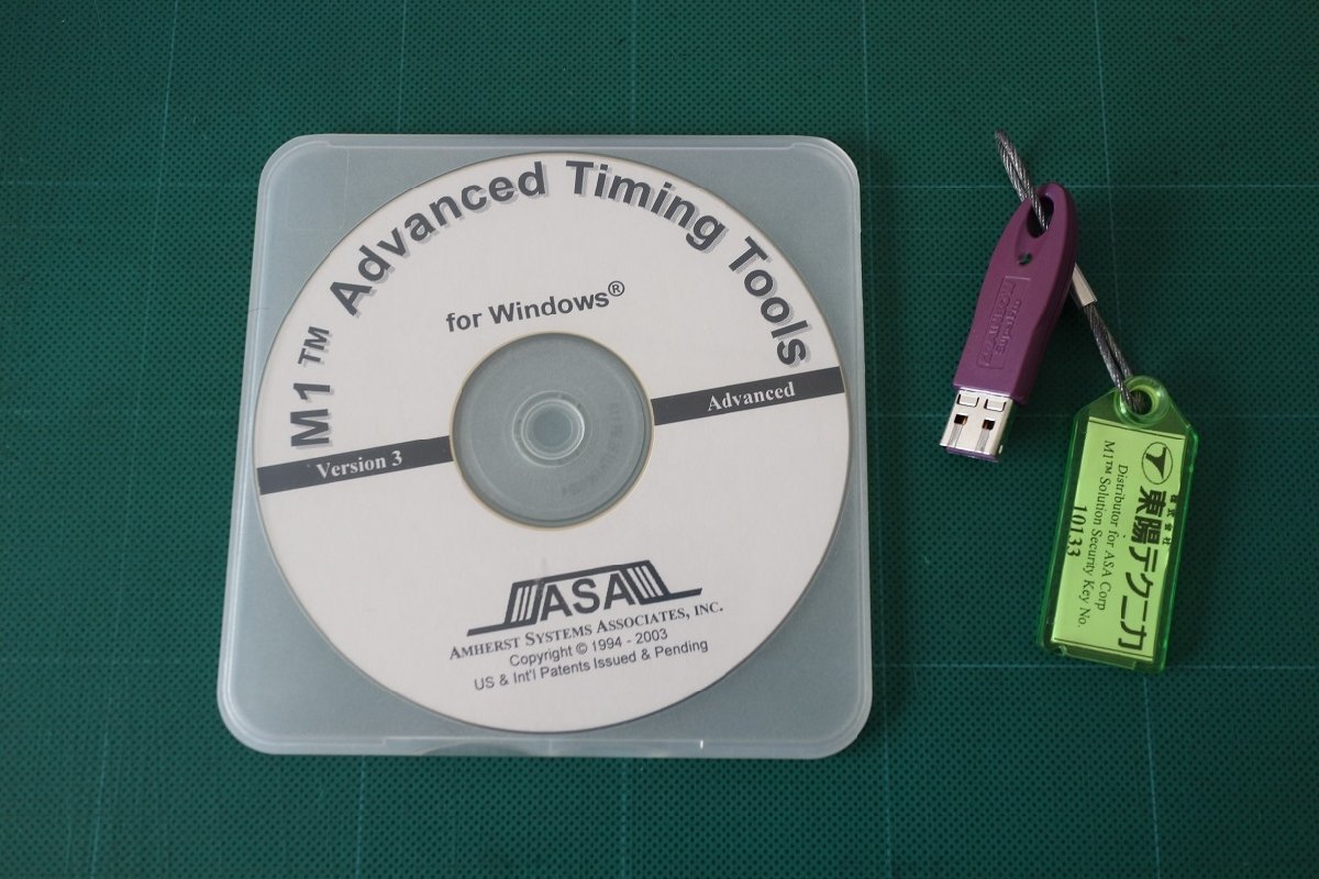 【正常動作品】AMHERST SYSTEMS ASSOCIATES, INC. M1 Advanced Timing Tools