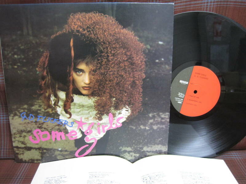 L#3414◆12inch◆ G.D.フリッカーズ - サム・ガールズ G.D. Flickers Some Girls キャプテンレコード CAP-0078-M