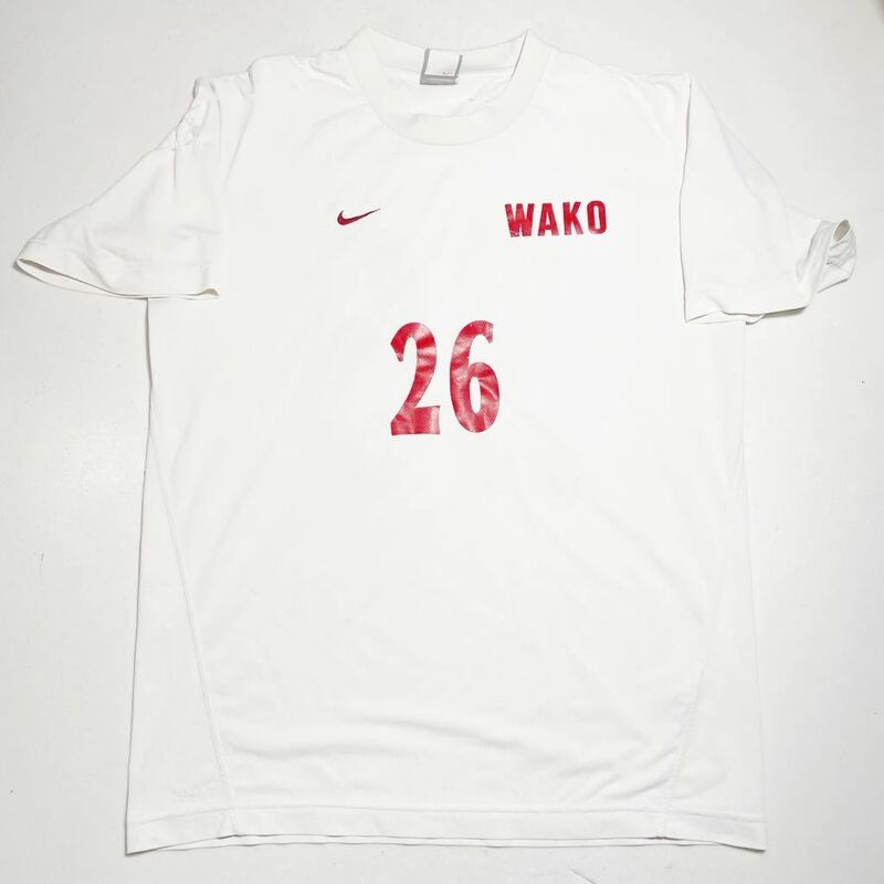 和光 WAKO サッカー部 ナイキ NIKE 支給 着用 白 ホワイト ユニフォーム 大人用