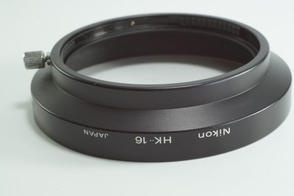 plnyeA001[キレイ]Nikon HK-16 Ai-S28-85mm F3.5-4.5用 ニコン メタルフード レンズフード
