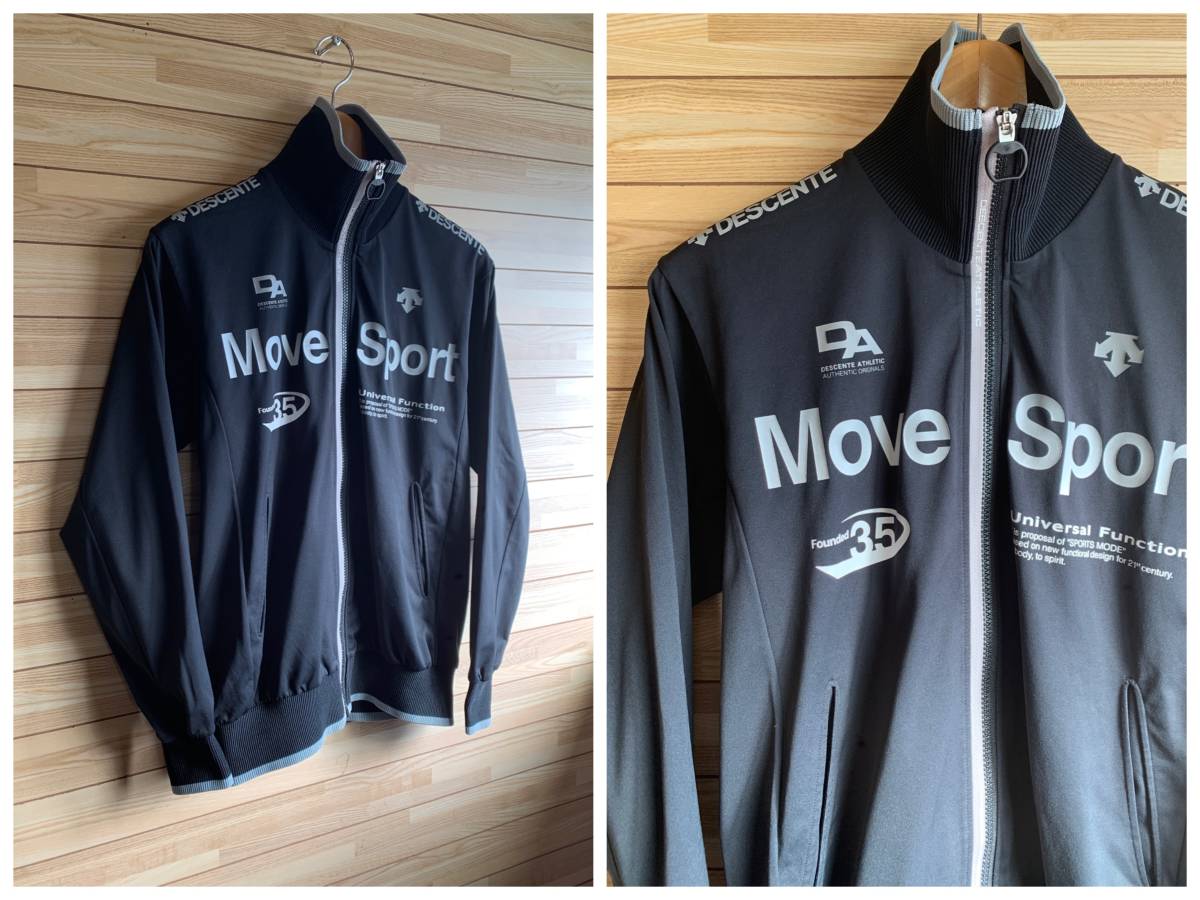 #セール★送 230★訳あり★DESCENTE デサント MOVE SPORT ムーブスポーツ ジャージ ジャケット★サイズ M★検: スウェット ウィンド