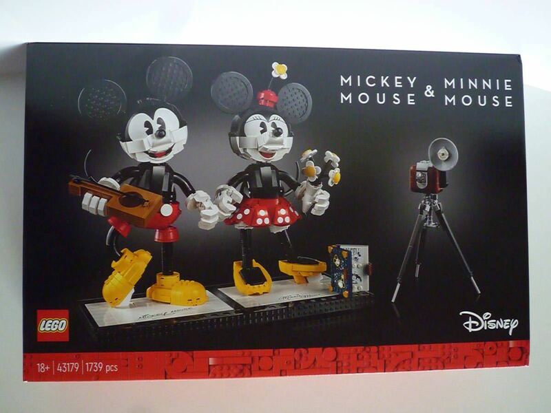 レアな逸品　LEGO ディズニープリンセス ミッキーマウス & ミニーマウス 　未使用未開封品