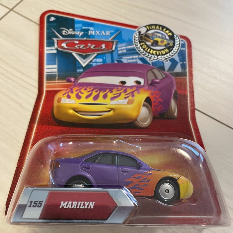 マテル カーズ MARILYN MATTEL CARS ミニカー キャラクターカー マリリン ファイナルラップ