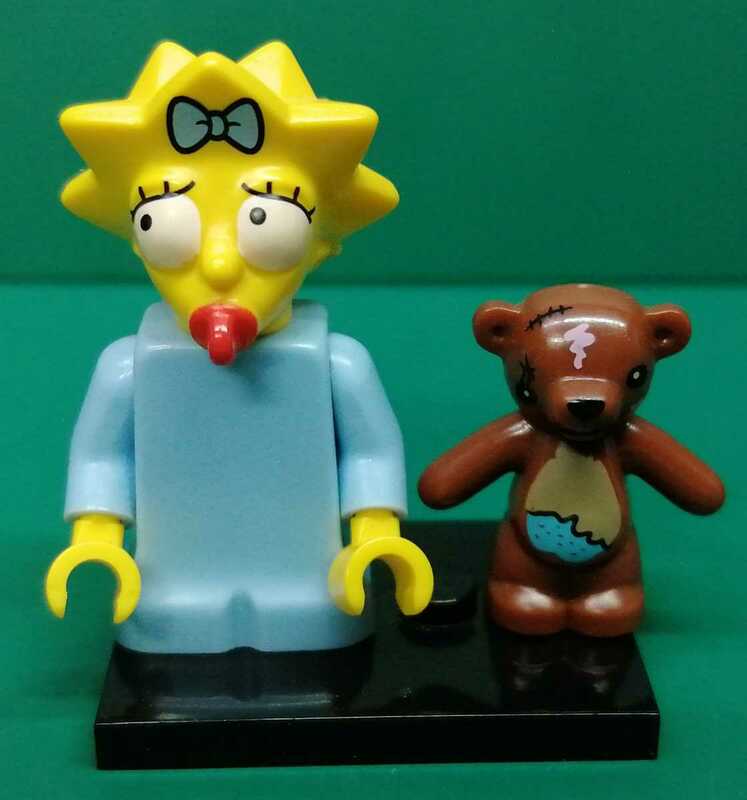 マギー・シンプソン　ザ・シンプソンズ　LEGO Minifigures The Simpsons Series1 Maggie Simpson　レゴ
