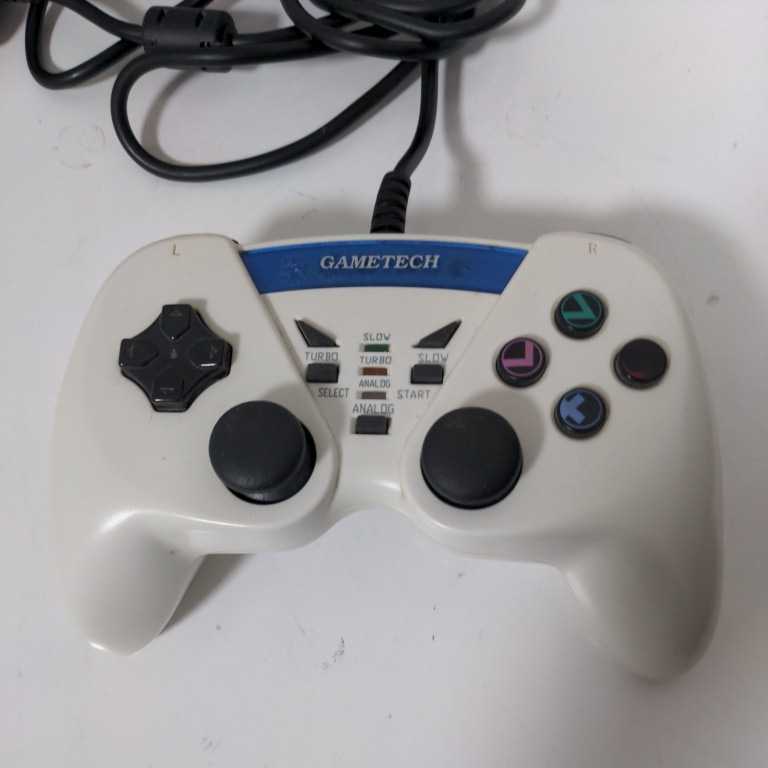 Gametech バトルパッドターボ 2 PS/PS2コントローラ