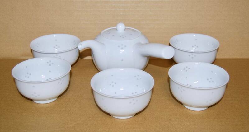 ●白山陶器 茶器セット ほたる星華 未使用?