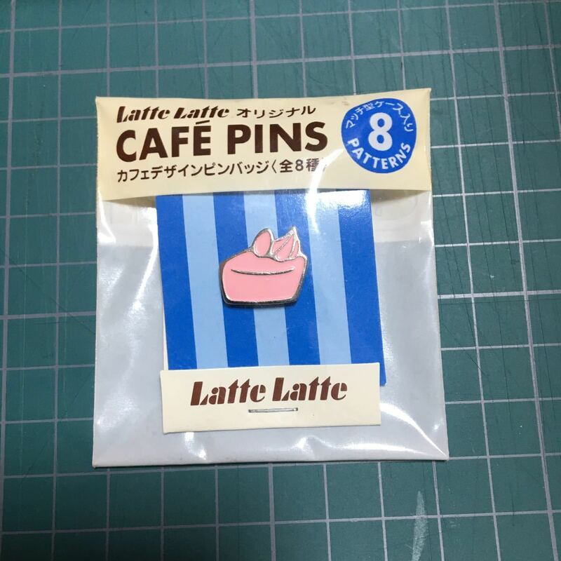 【新品】CAFE PINS ピンズ ピンバッジ ［ Cake ］ケーキ カフェラテオリジナル カフェデザインピンバッジ