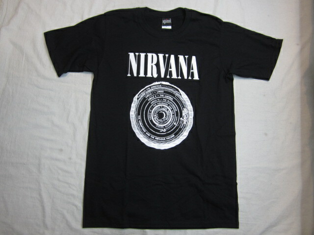 against NIRVANA ニルバーナ Ｔシャツ 黒 L