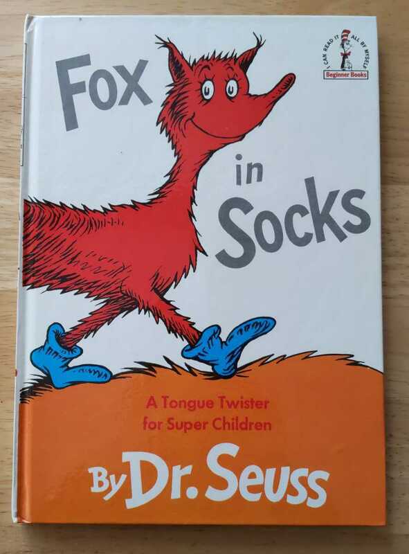 【送料無料】Dr.seuss／Fox in Socks　洋書 ハードカバー