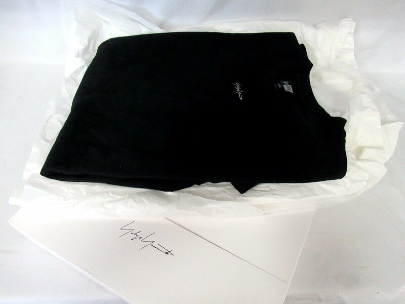 [fns]美品 Yohji Yamamoto × NEW ERA ヨウジヤマモト ニューエラ コラボ ロング Tシャツ HR-T95-077