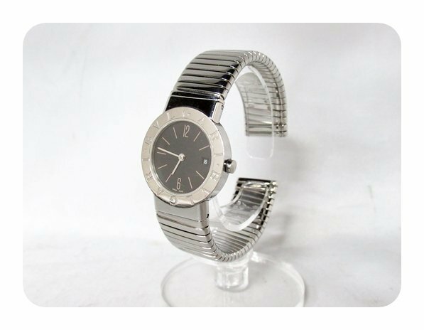 [fns]BVLGARI ブルガリ トゥボガス レディース クォーツ BB 26 2TS ブレスレット型 腕時計