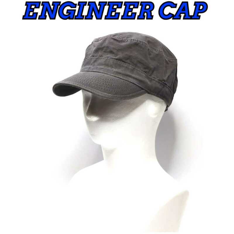 エンジニア帽子CAP 洗い加工【新品未使用】