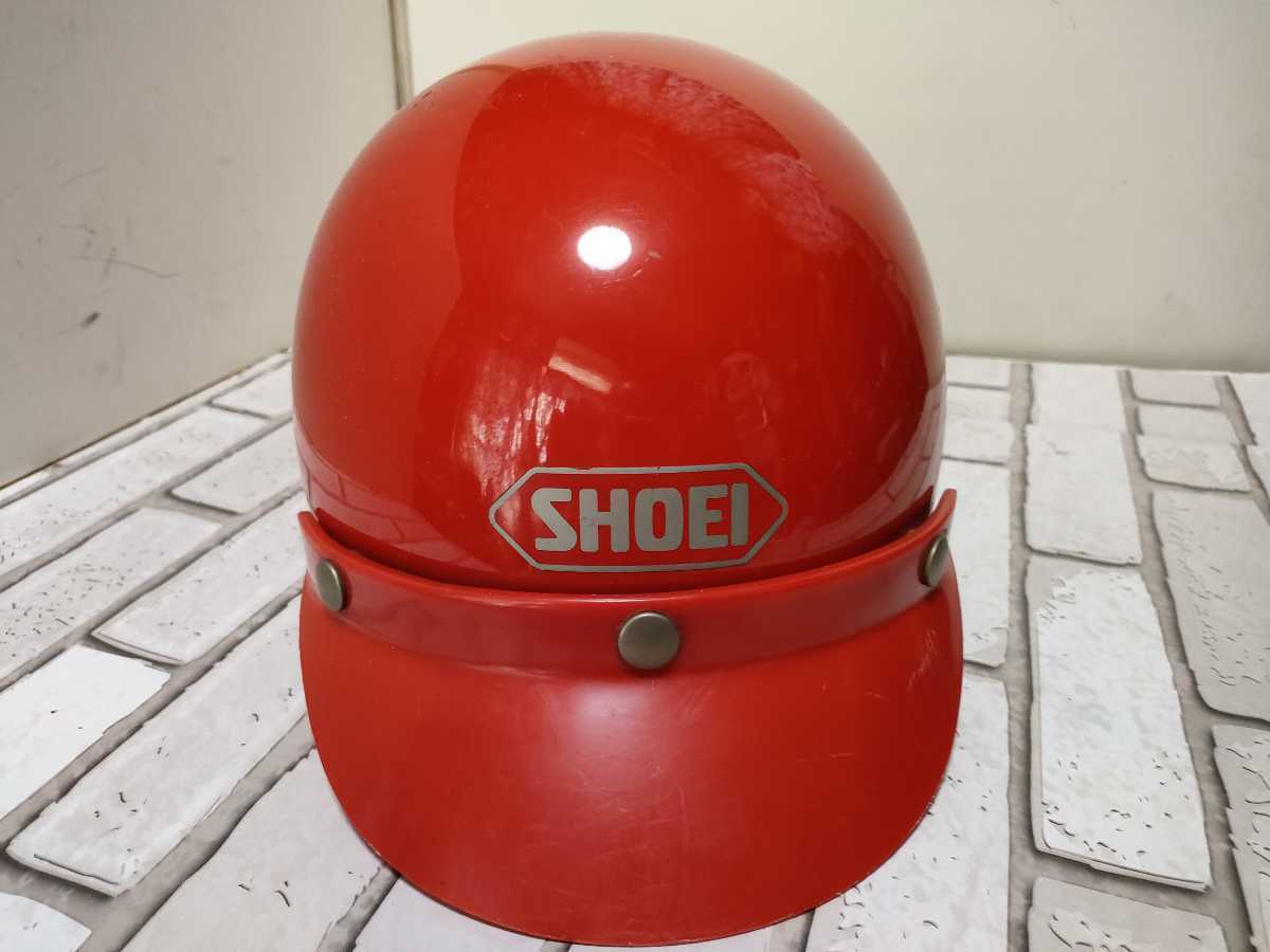 激レア！昭和ビンテージレトロ。SHOEI ショウエイ バイクヘルメット　TR-1　57〜58センチMサイズ表記