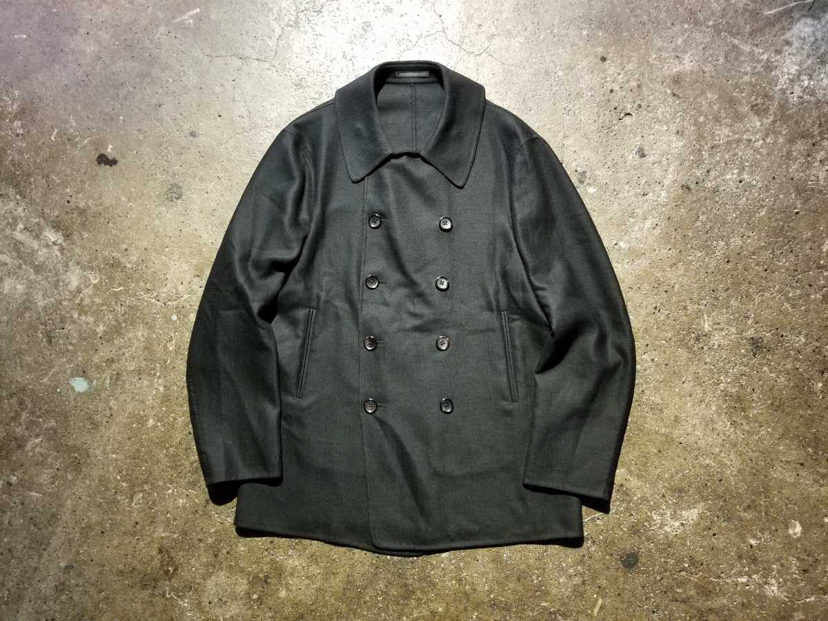 Yohji Yamamoto COSTUME D'HOMME 09AW ウールサージPコート 2009AW ヨウジヤマモトコスチュームドオム