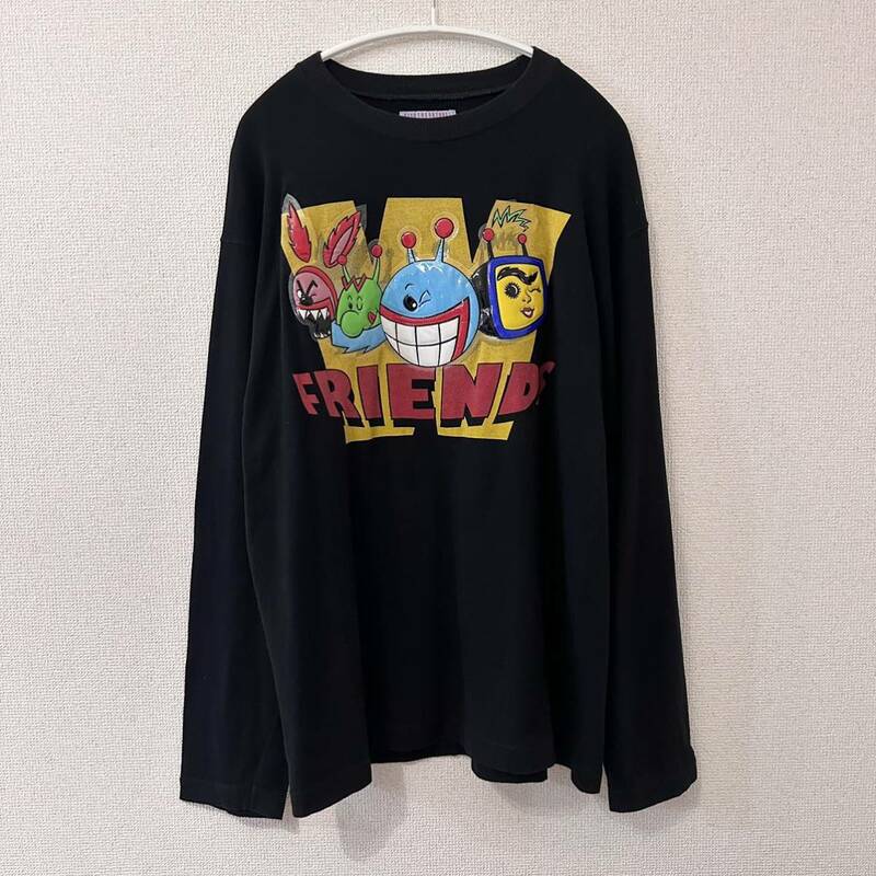 w< パクパクくん friends ロングスリーブ Tシャツ walter van beirendonck