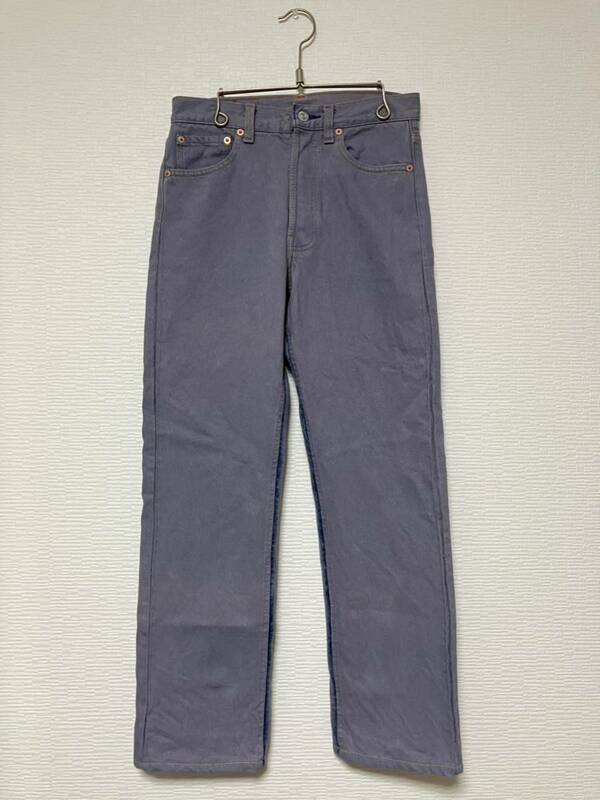 90's USA製 old Levis オールド リーバイス501 後染め デニムパンツ W29 カラー ジーンズ denim pants アメリカ古着 USED vintage jeans