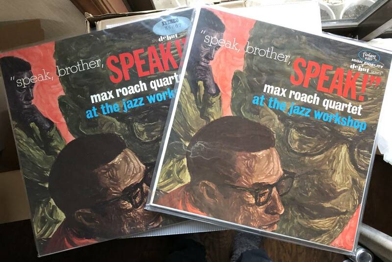 Speak, Brother, Speak / Max Roach Quartet / モノとステレオ盤